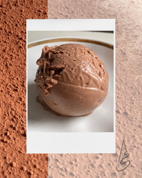 albertīnes šokolādīgais saldējums