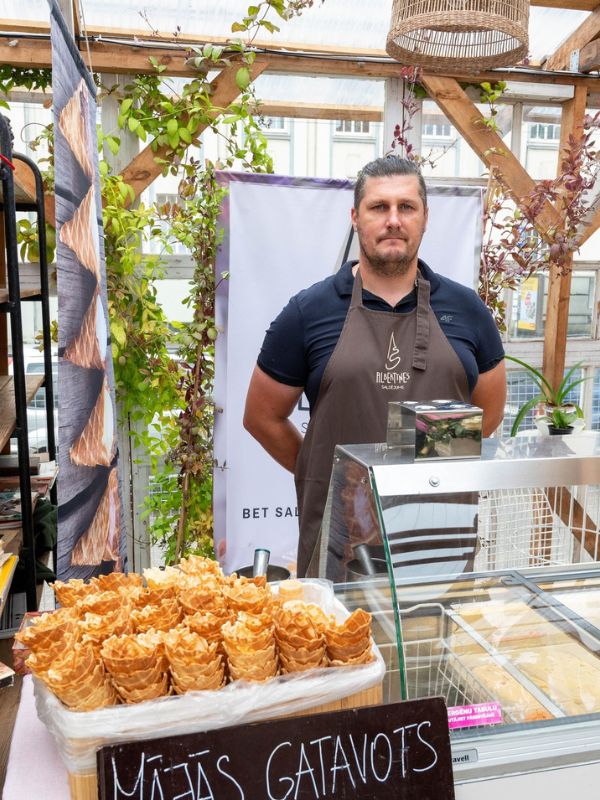 Albertīnes saldējums albertīnes saldējuma reinis